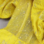 Yellow Off Shoulder Midi Bodycon Dress
