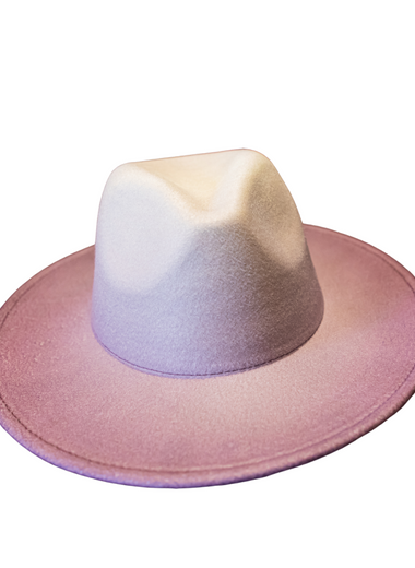Ombre Cuban Fedora Hat - Marcy Boutique
