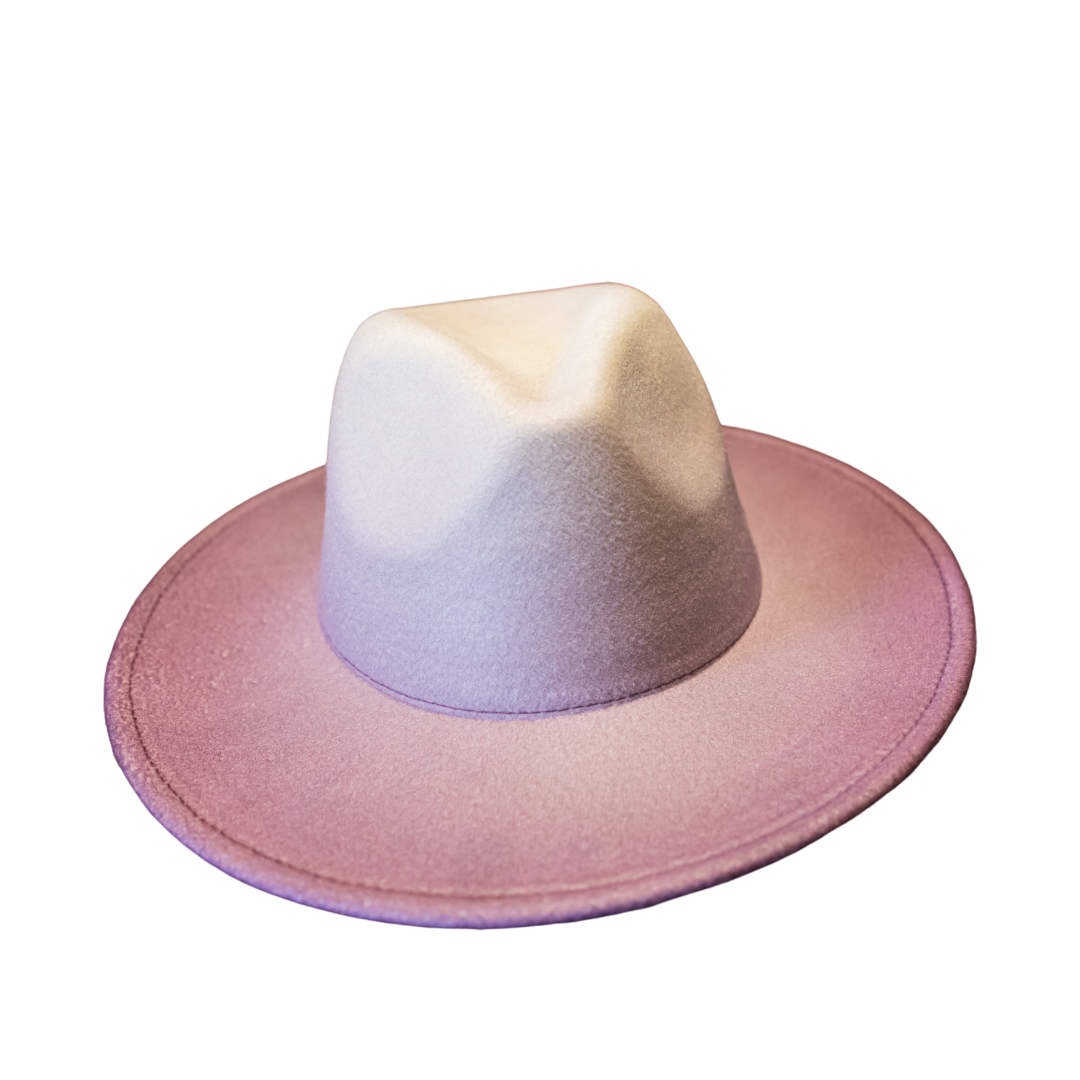 Ombre Cuban Fedora Hat - Marcy Boutique