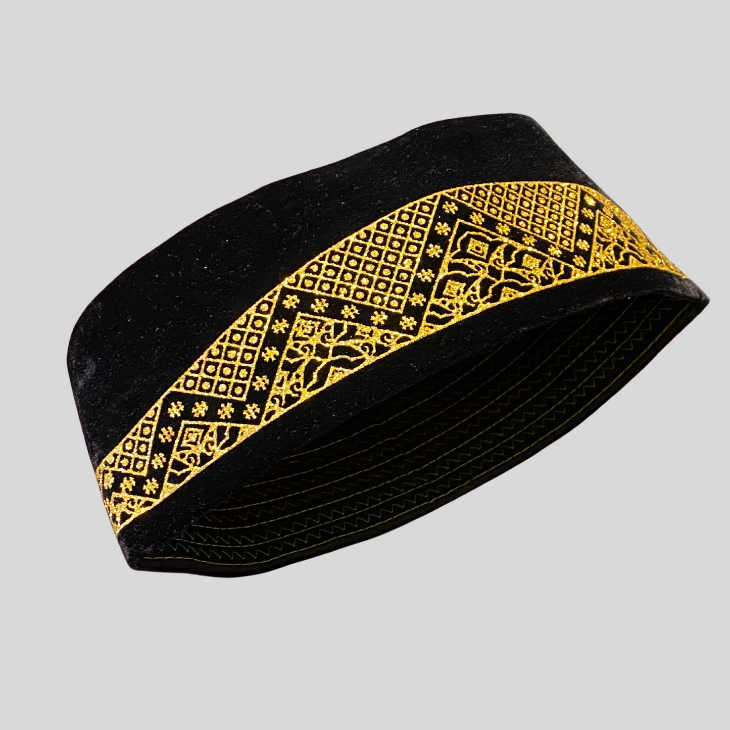 Foldable Native Embroidered Hat - Marcy Boutique