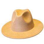 Tan Fedora Hat - Marcy Boutique