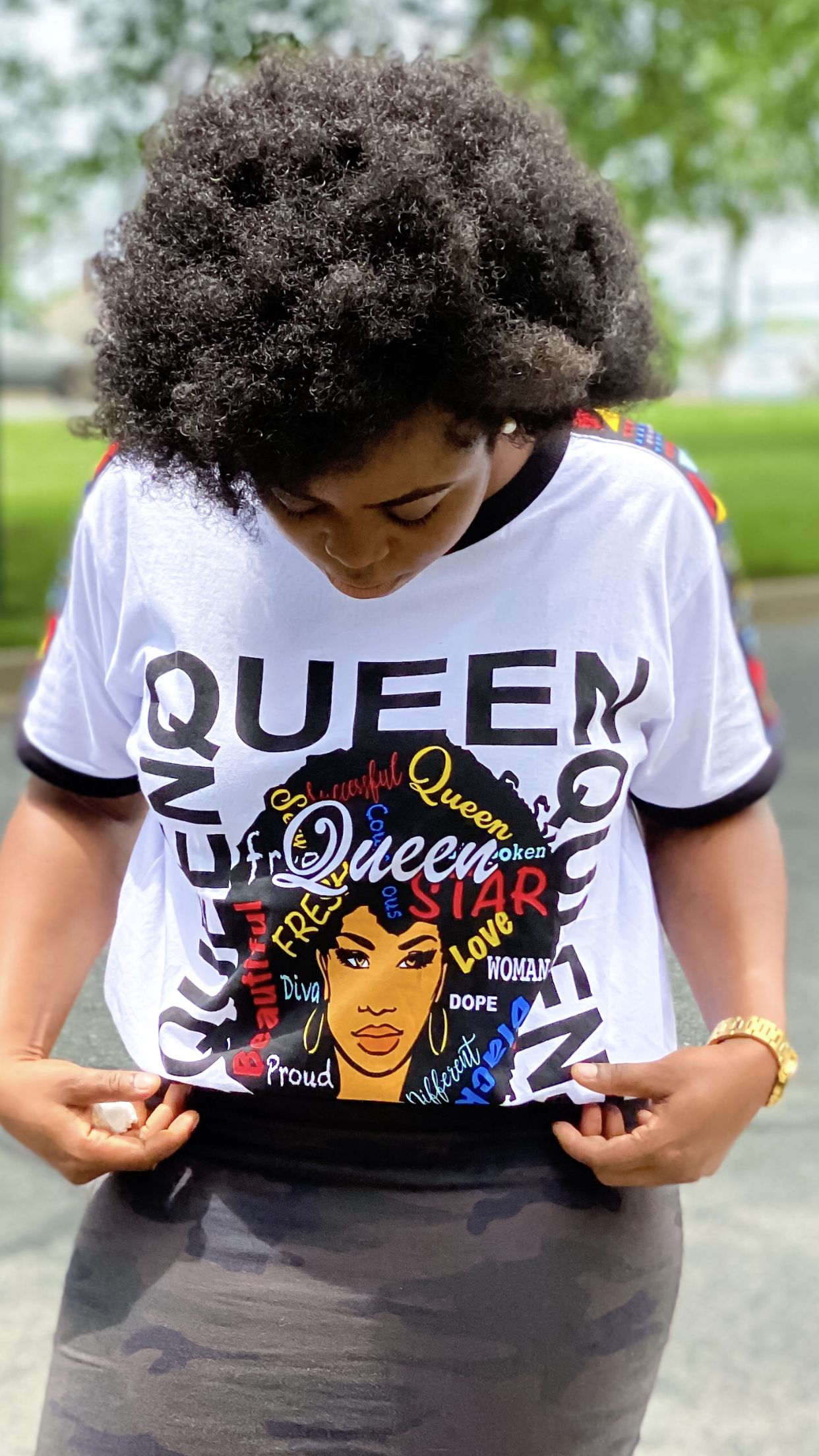 Queen shirt - Marcy Boutique